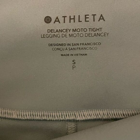Athleta Delancy Moto Tight - Picture 3 of 3